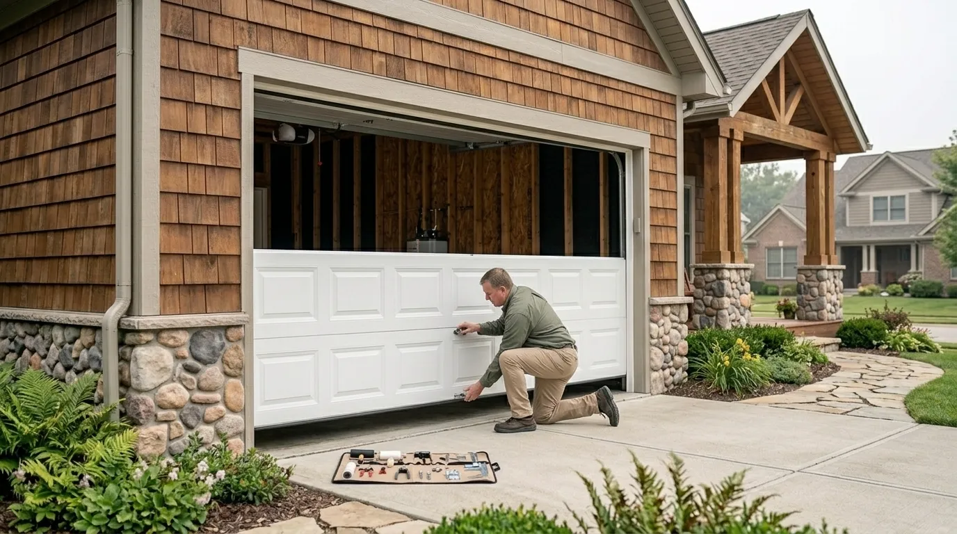 Garage door work by Southlake Garage Door Pros in Southlake, TX