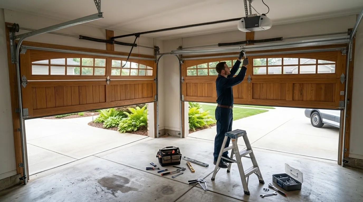 Garage door service in Southlake, TX